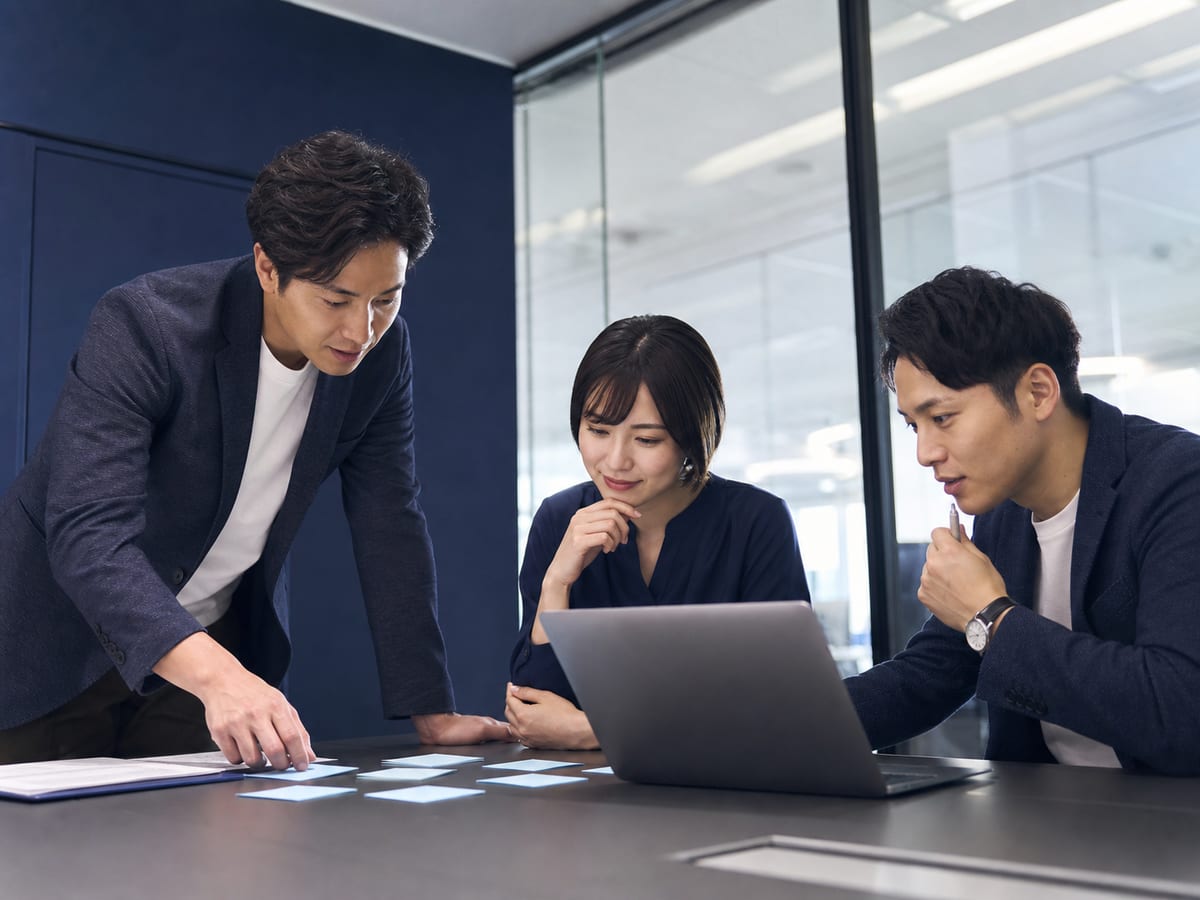 導入に向けたチームの打ち合わせ